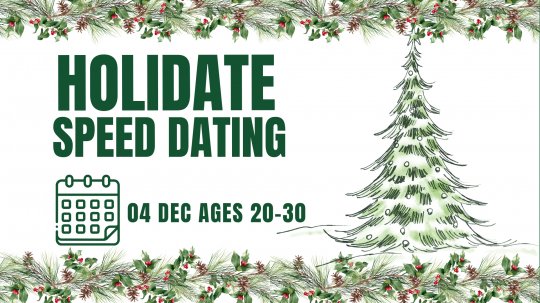 Speed ​​Dating - 04 Nov : Ages 20-30